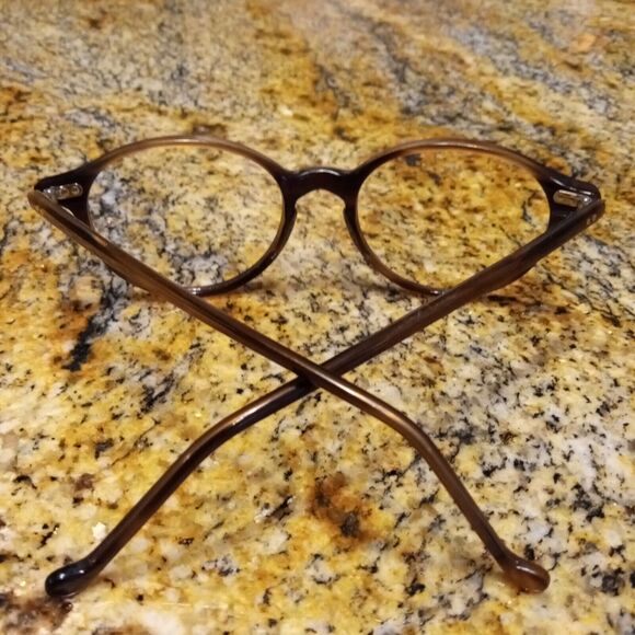 Rare Jean Lafont Jupiter 50 5034 Brown Glasses Frames France - Picture 10 of 11